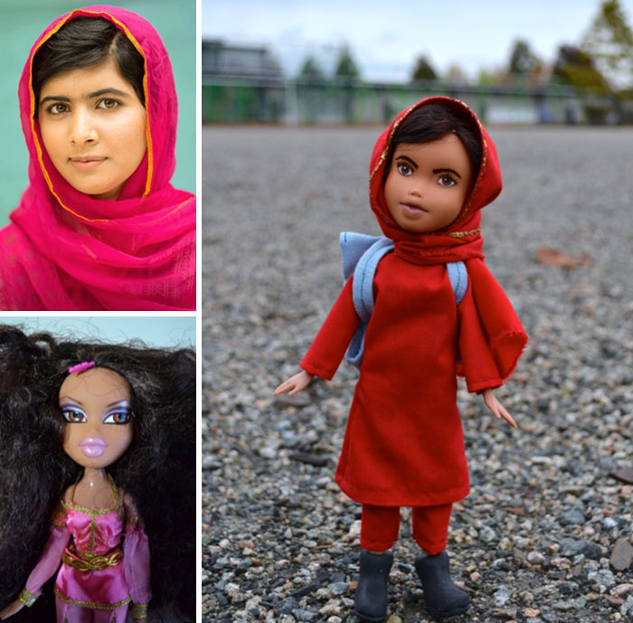 Malala Yousafzai - muñecas