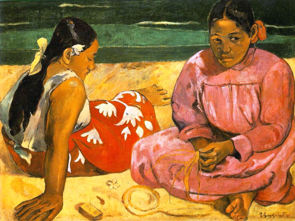 Paul Gauguin. Femmes de Tahiti, 1891- El triunfo del color
