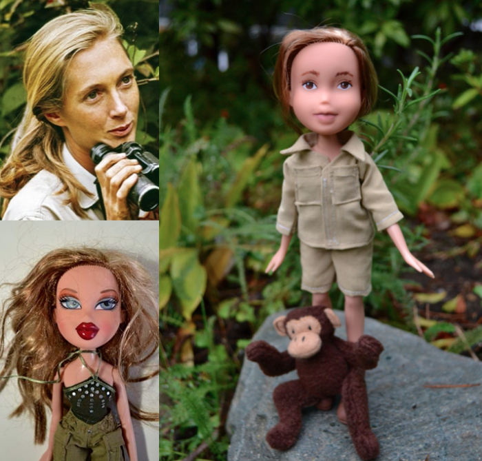 Jane Goodalle - muñecas
