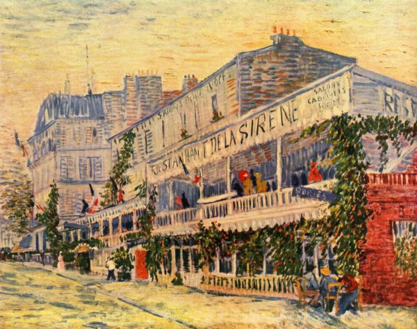Restaurant de la Sirene. Vincent Van Gogh